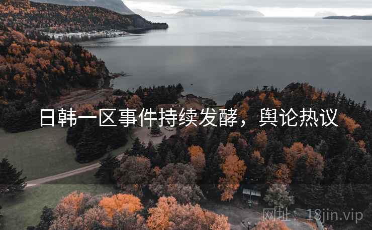 日韩一区事件持续发酵，舆论热议