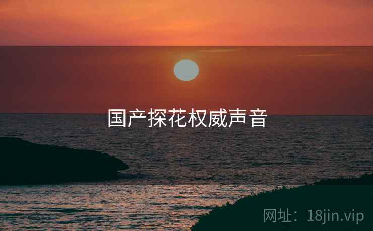 国产探花权威声音