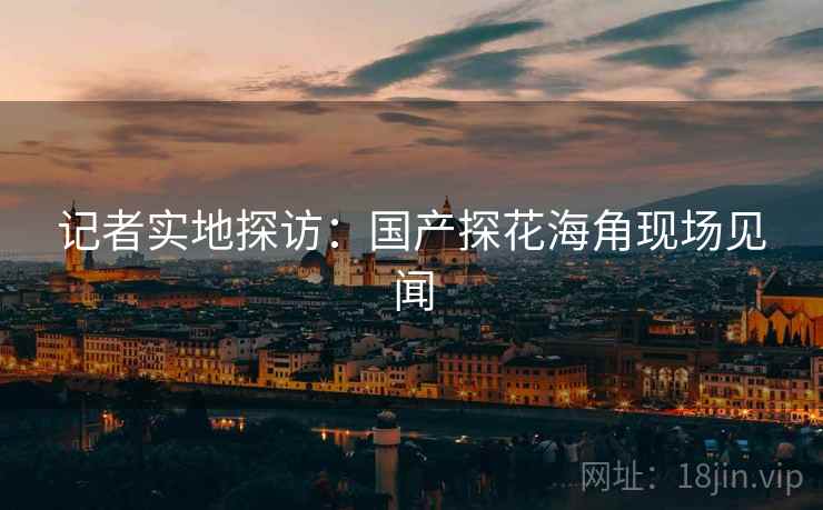 记者实地探访：国产探花海角现场见闻