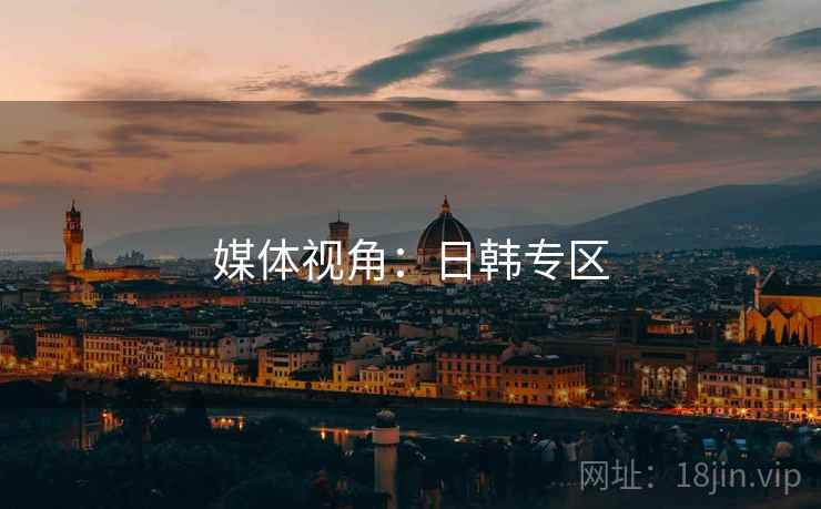媒体视角:日韩专区