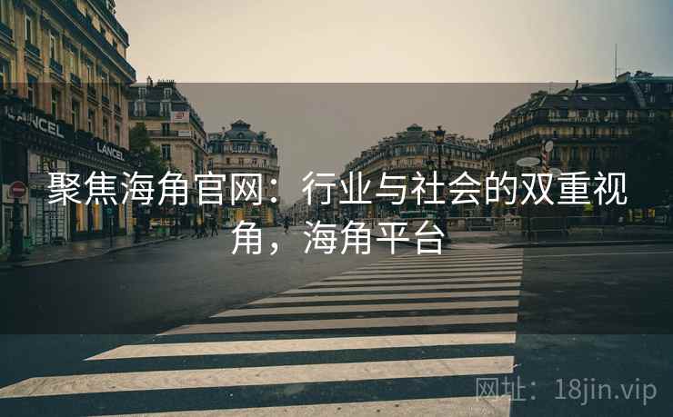 聚焦海角官网:行业与社会的双重视角,海角平台