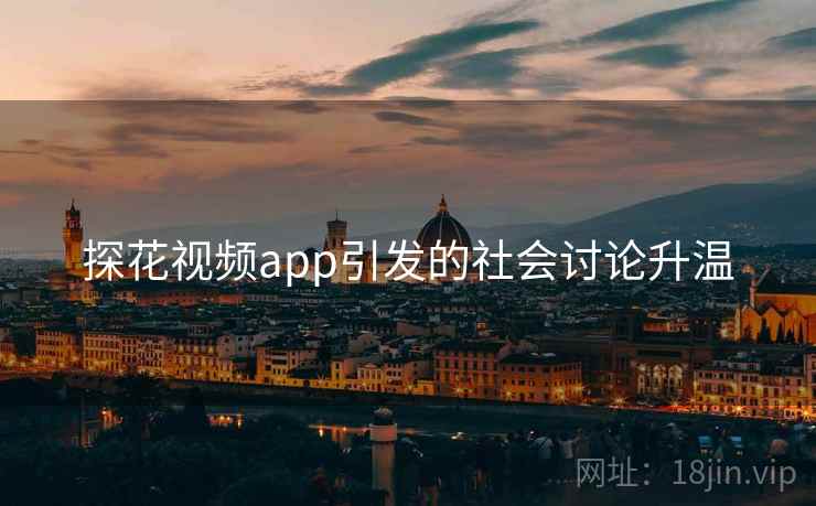 探花视频app引发的社会讨论升温 探花视频app引发的社会讨论升温